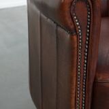 Sheepskin Leather Club Chair