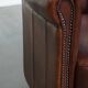 Fauteuil club en cuir de mouton