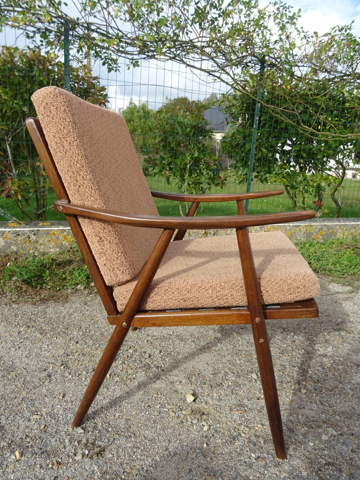 Armchair Thonet boomerang