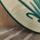 Large flowery dish by Robert Picault's workshop