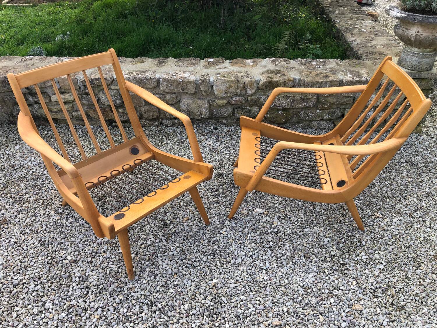 Pair of vintage armchairs