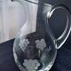 Cruche , carafe à eau en verre soufflé  1.650L