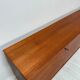1960s Large Vintage Minimalistic Teak Sideboard with Metal Legs