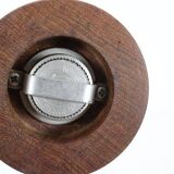 Danish teak pepper mill / crusher with high-quality Peugeot grinding mechanism / 1960s / Mid-Century Modern design