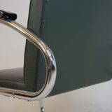 Fauteuil en acier tubulaire Mauser RS 7