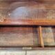 Coiffeuse à cols de cygnes en Acajou