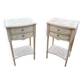 Paire de chevets anciens style louis xvi