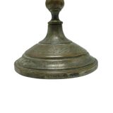 Empire candlestick, silver-plated brass, Austria, early 20th century