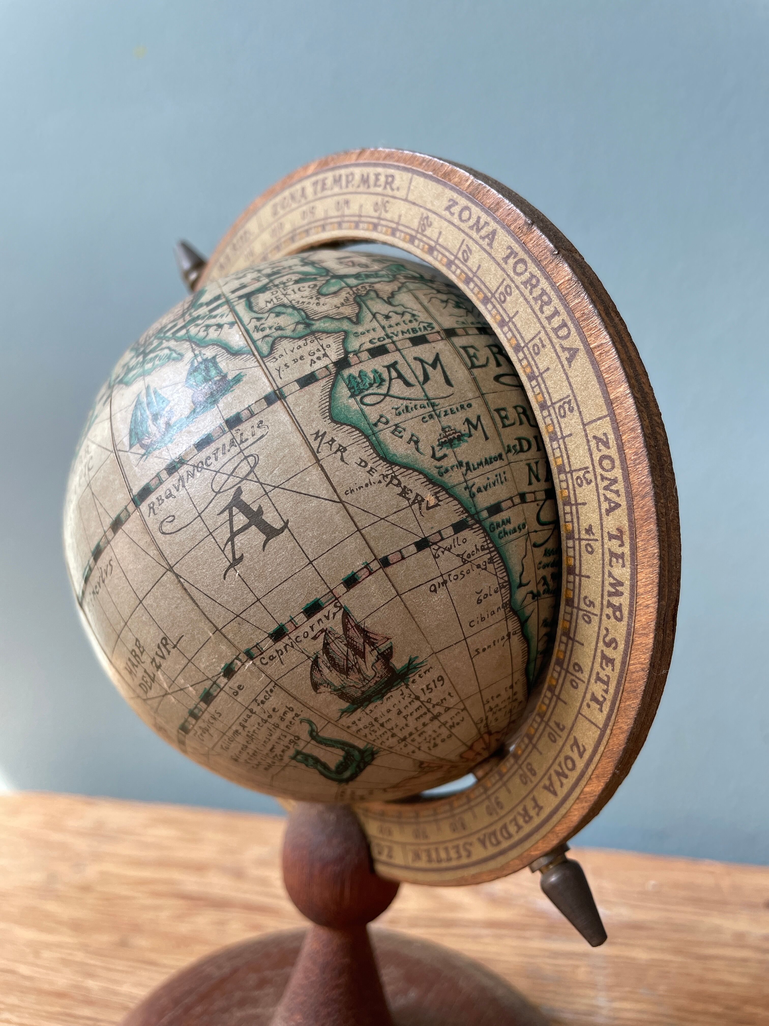 Vintage globe