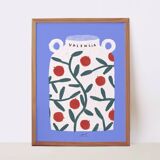 Valencia Vase - Wall poster 50x70cm
