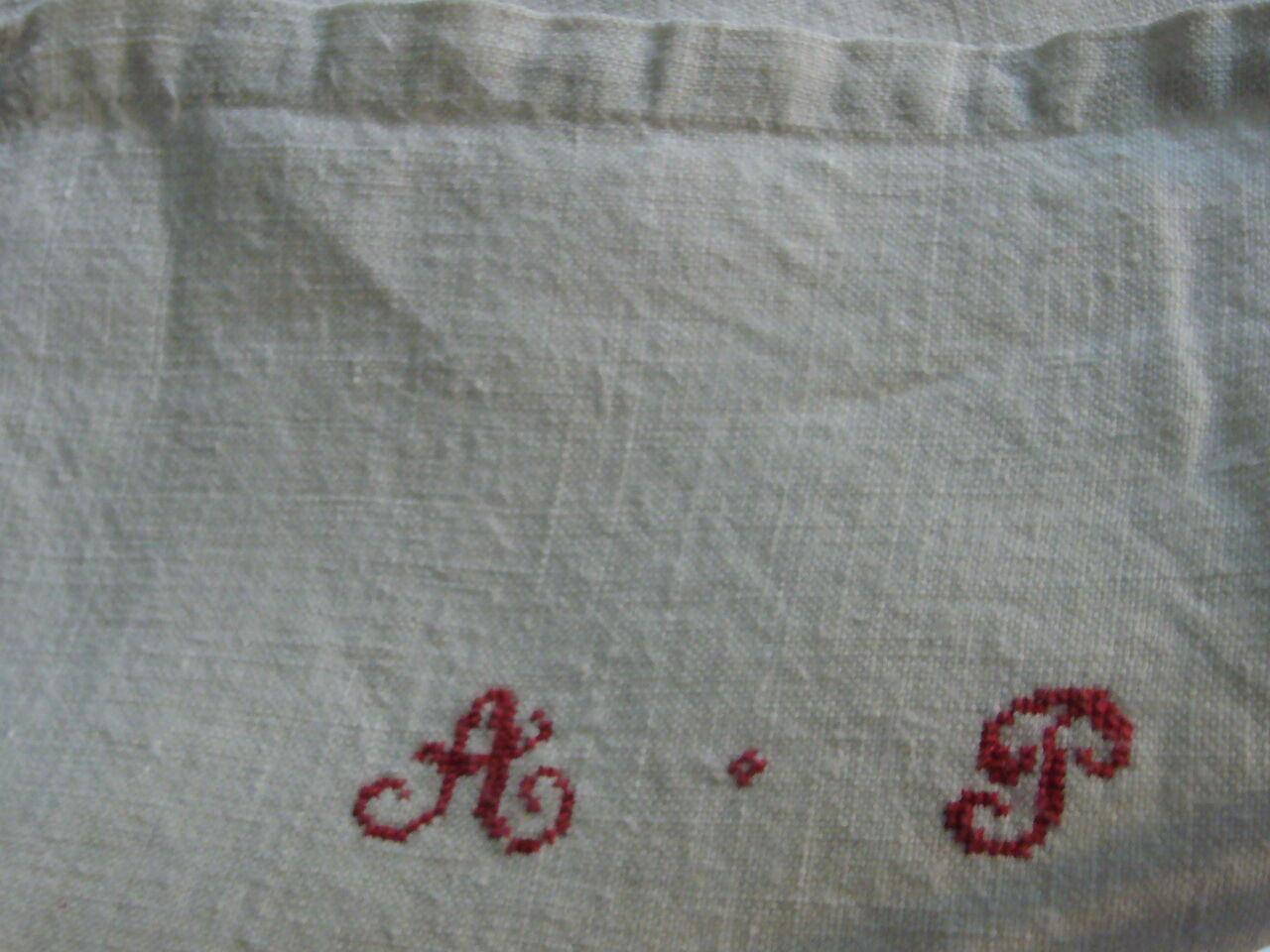Ancient linen sheet