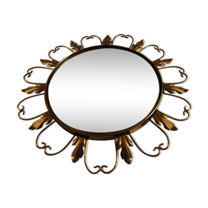 miroir circulaire vintage