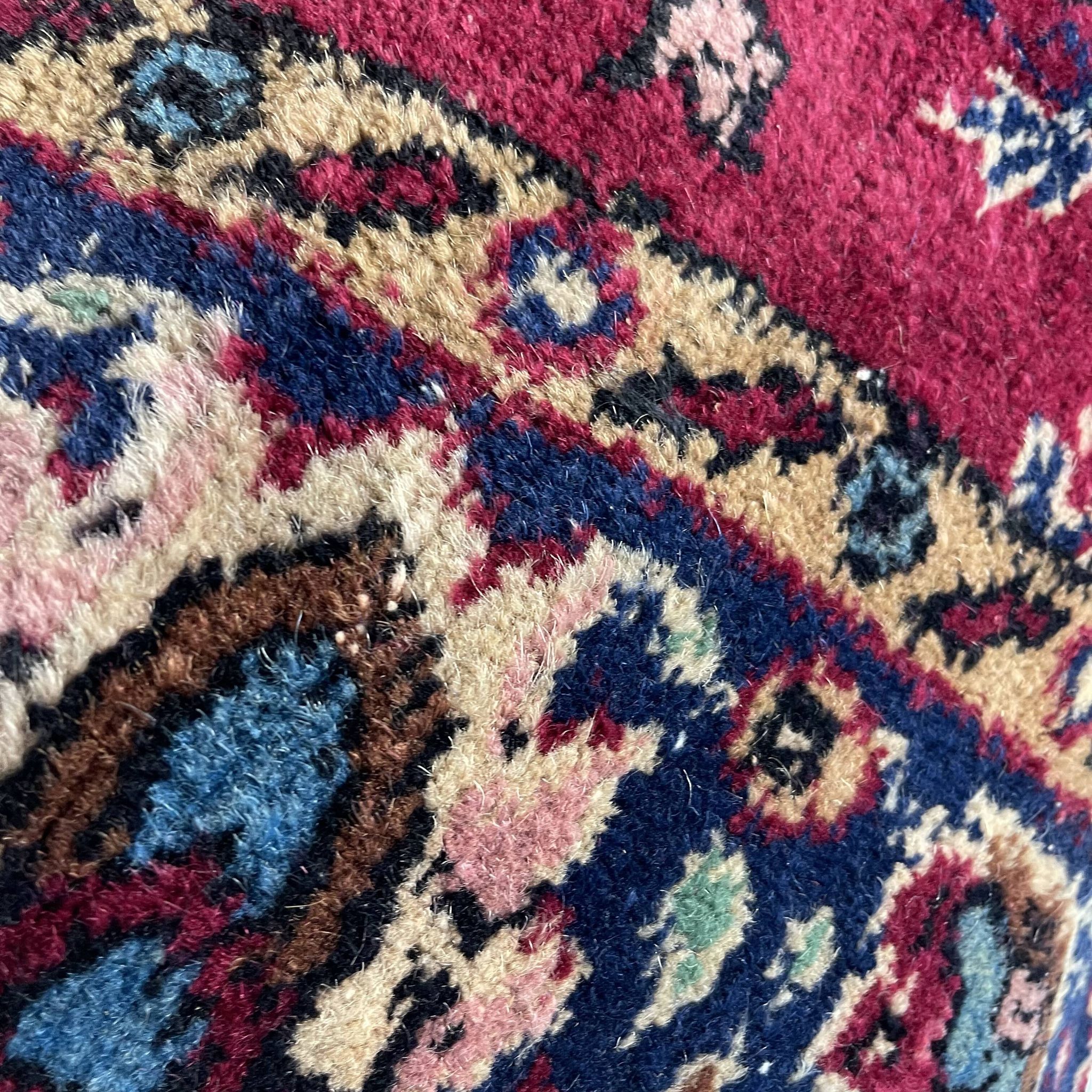 Housse de coussin de tapis turc vintage 30 x 50 cm