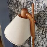 Scandinavian pine floor lamp