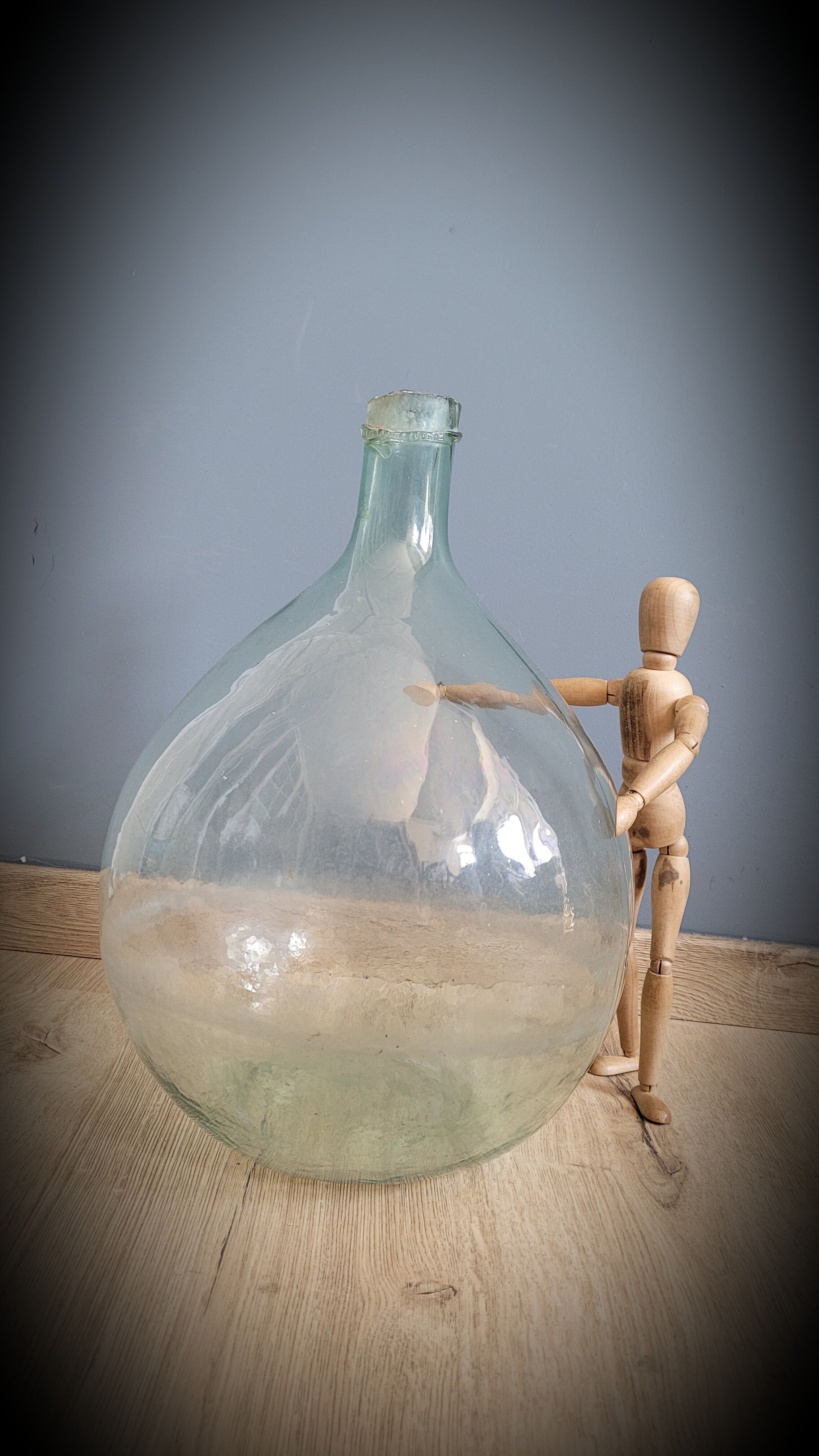 Demijohn 10l bluish