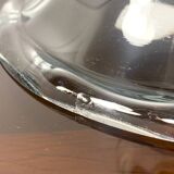 Giant crystal vase legras et cie