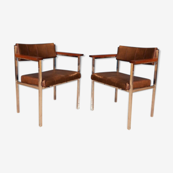 Pair of vintage armchairs, 1970s