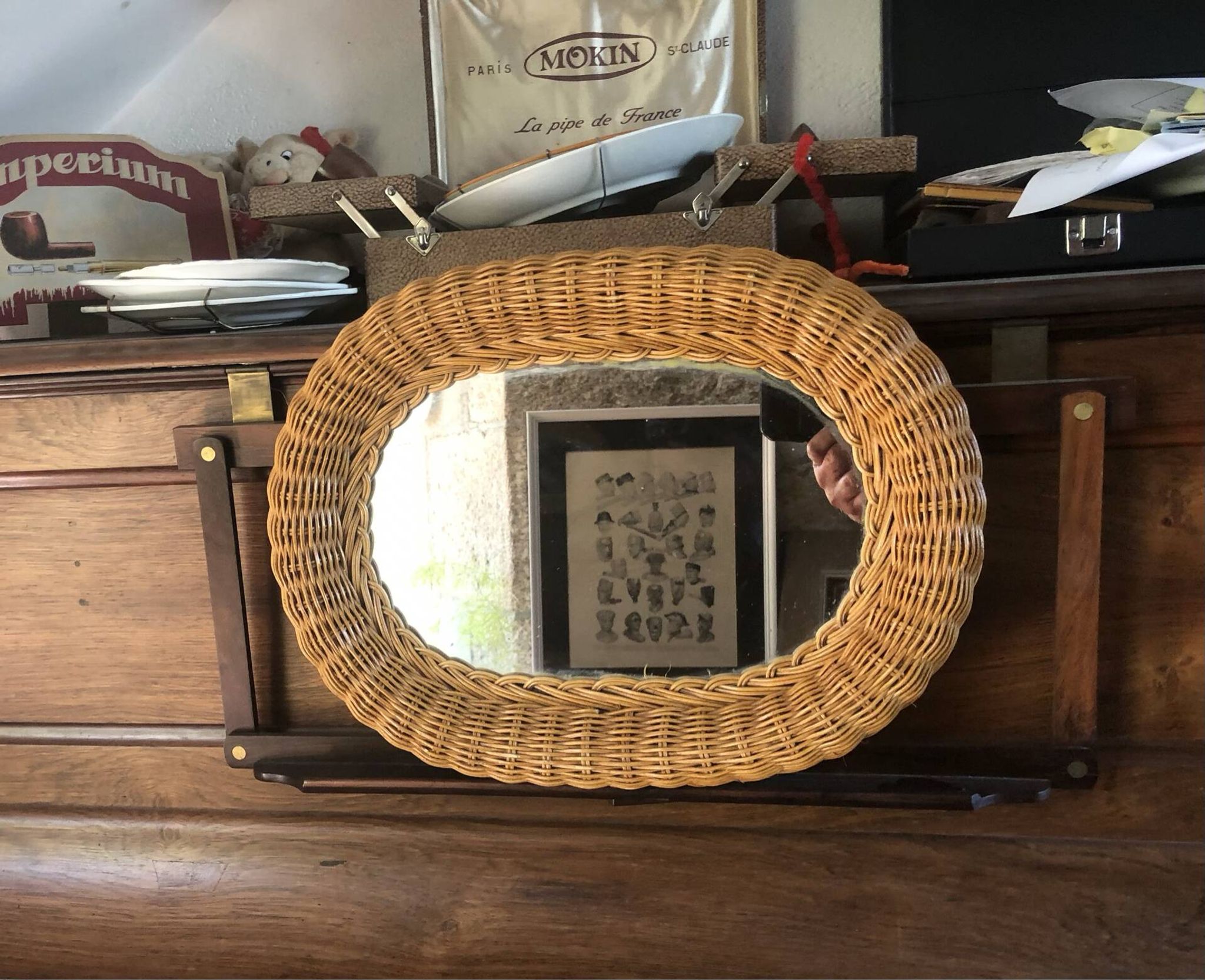 Miroir osier