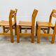3 chaises maison Regain sélection Perriand pour les Arcs 1600