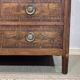 Louis XVI period chest of drawers in walnut, oak and fir, 18th century