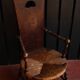 Antique folk art armchair