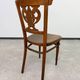 Set of Thonet bentwood dining chairs, in the Vienna Secession style, period.