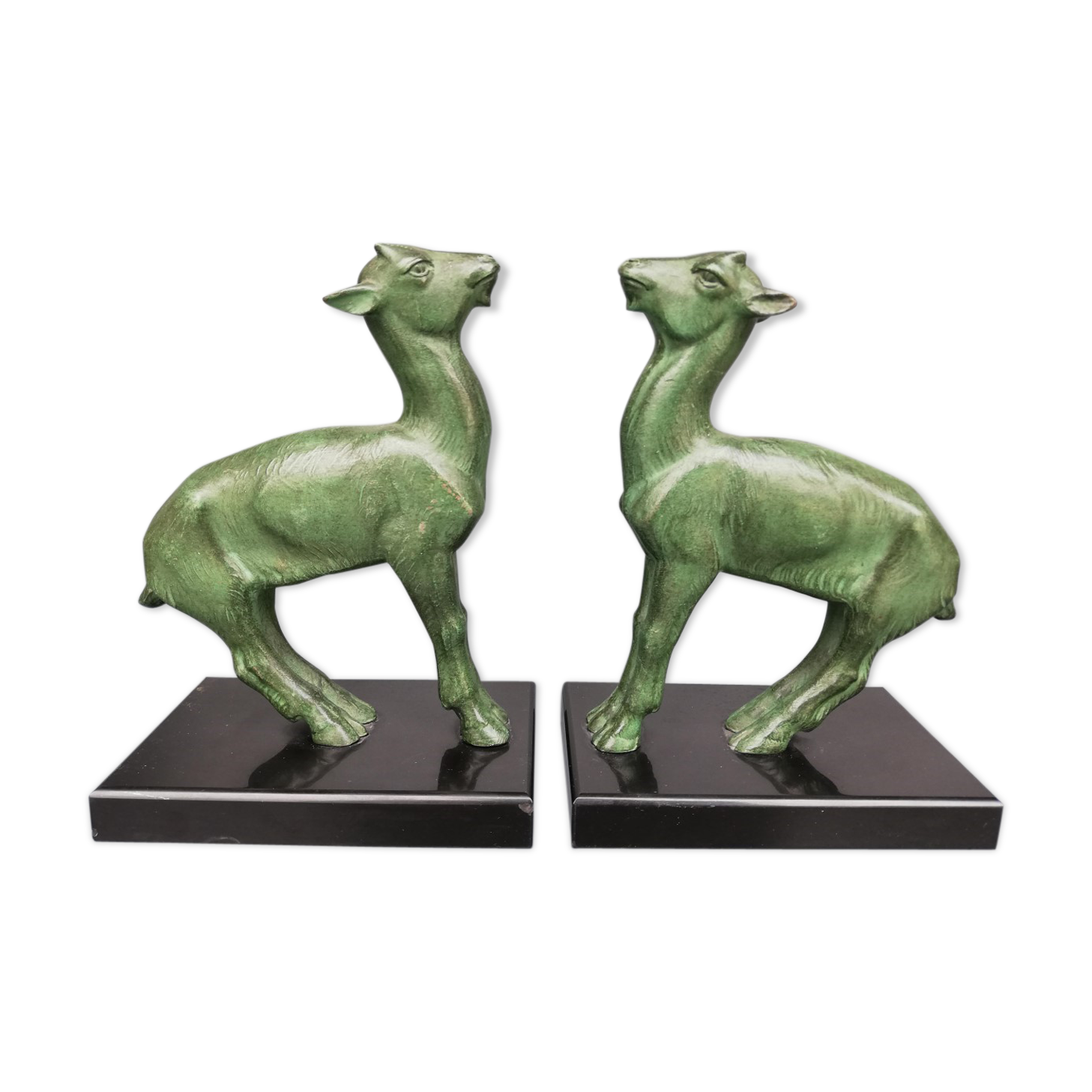 Paire de serre livres art déco