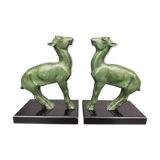 Paire de serre livres art déco