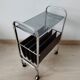 Original magazine holder, Vintage side table