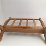 Vintage wooden magazine door