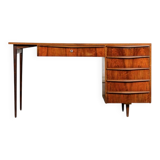 Large desk in walnut burl