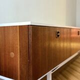 Teak and metal sideboard