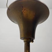 Suspension vintage en verre de Murano 1950
