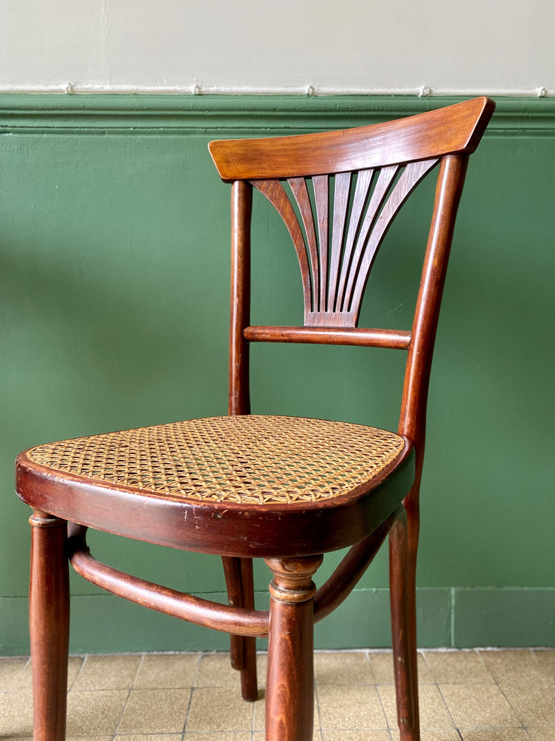 Pair of Thonet 221 chairs