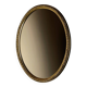 Vintage mirror in a brass frame, Italy, 1950s.