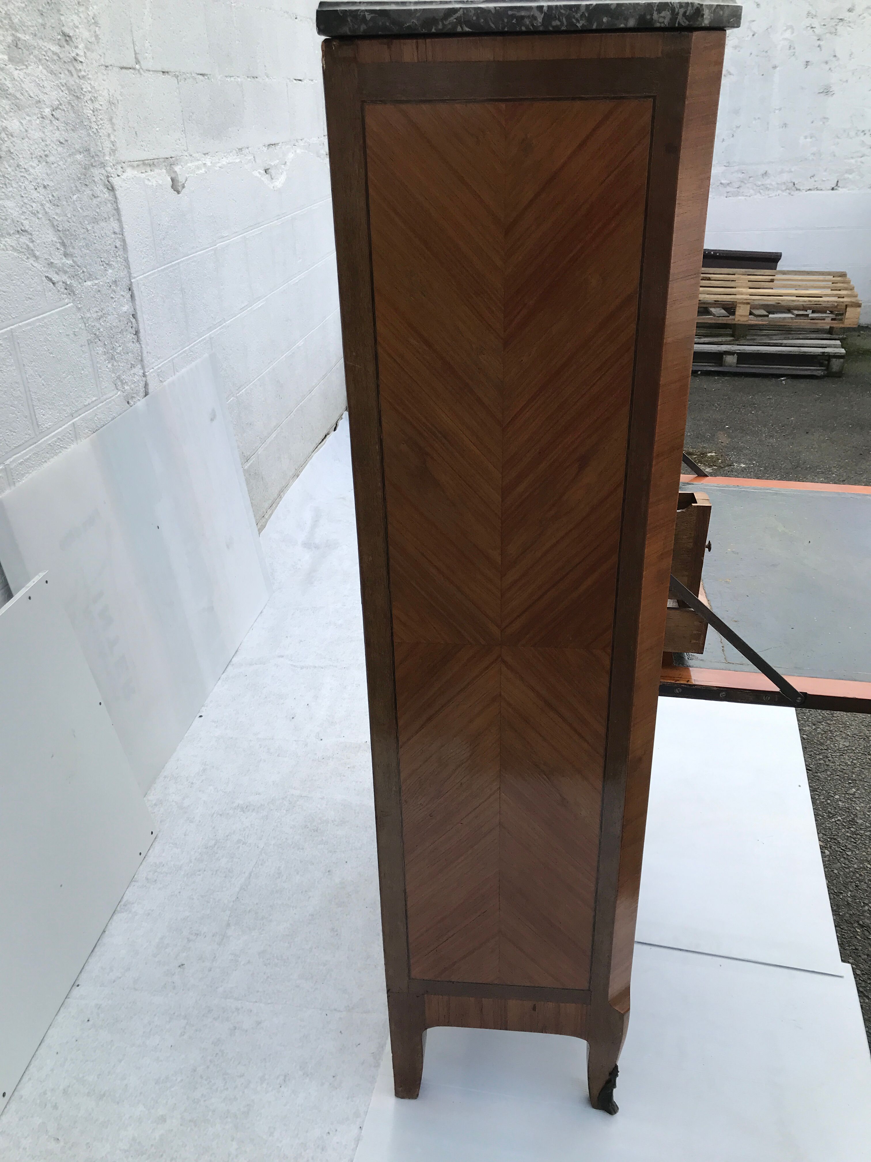 Secretary xviii stamped in louis xvi transition style