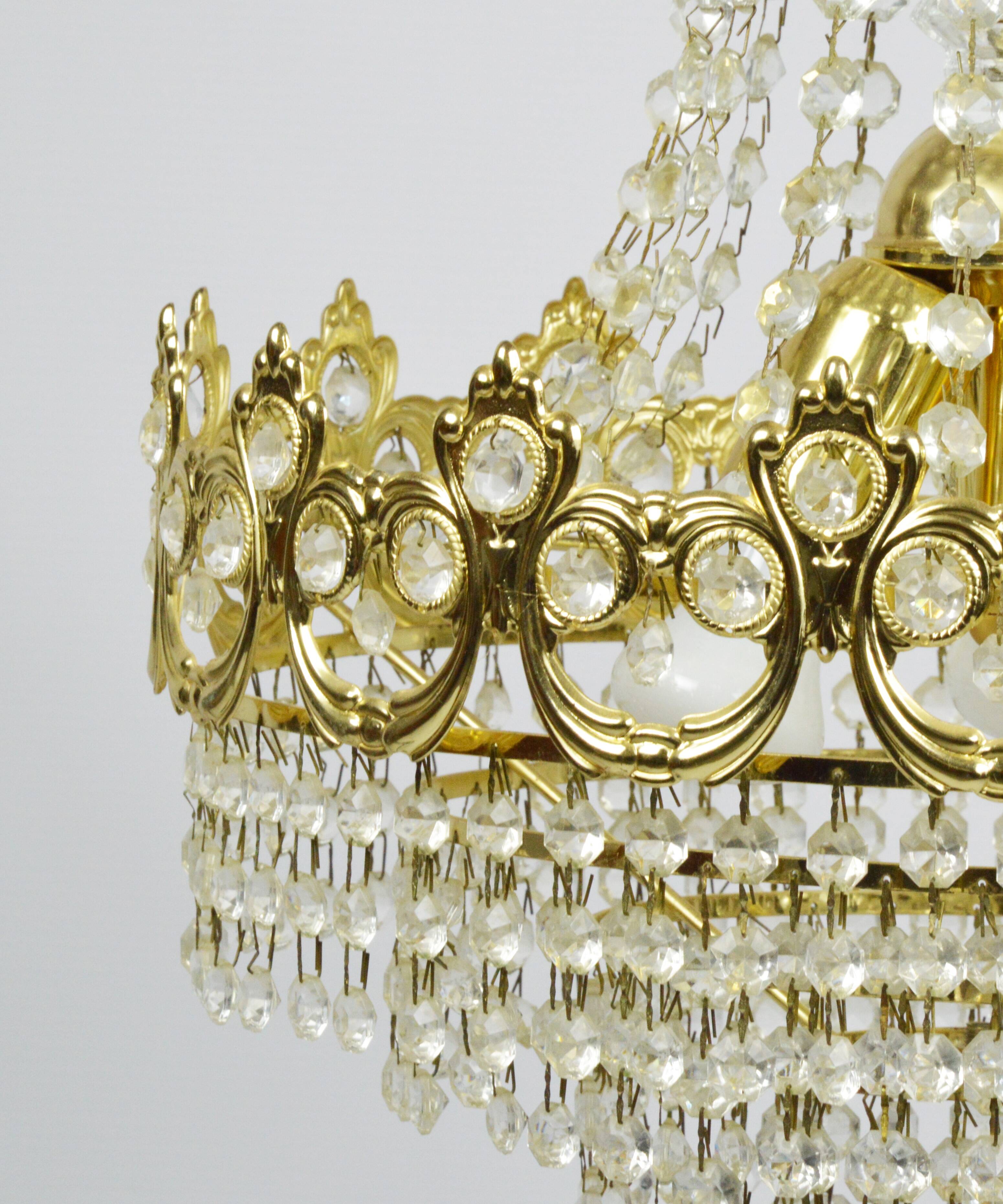 Massive chandelier, 1970s