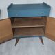 Meuble d'appoint pieds compas. Vintage