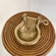 Rattan side table, 1960s