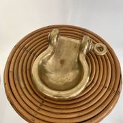 Rattan side table, 1960s