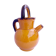 Ochre ceramic jug gargoulette