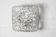 Square ceiling or wall light 1970 space age