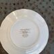 6 small earthenware dessert plates, Villeroy and Boch, wild rose, hawthorn, west germany