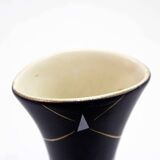 Vintage vase with geometric decorations 1970
