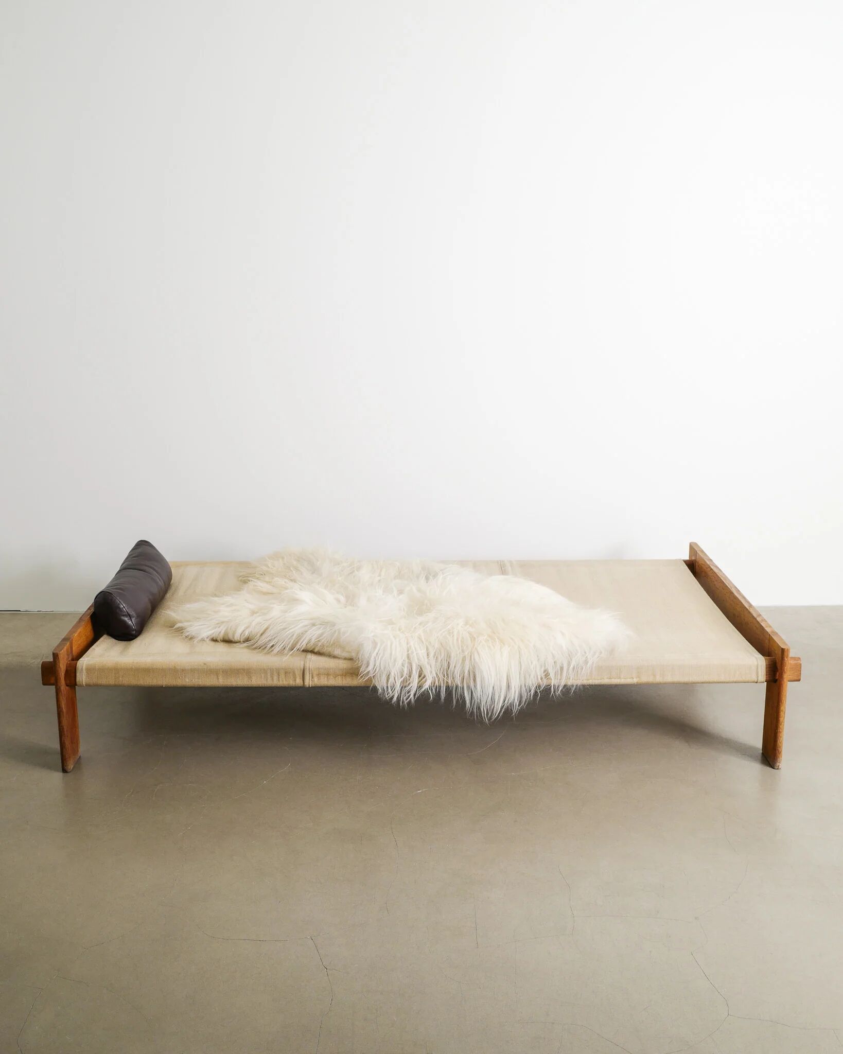 Danish Mid Century Low Daybed by Tage Poulsen, 1950s