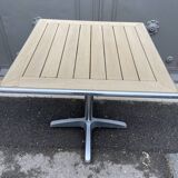pedestal table terrace table vintage bistro