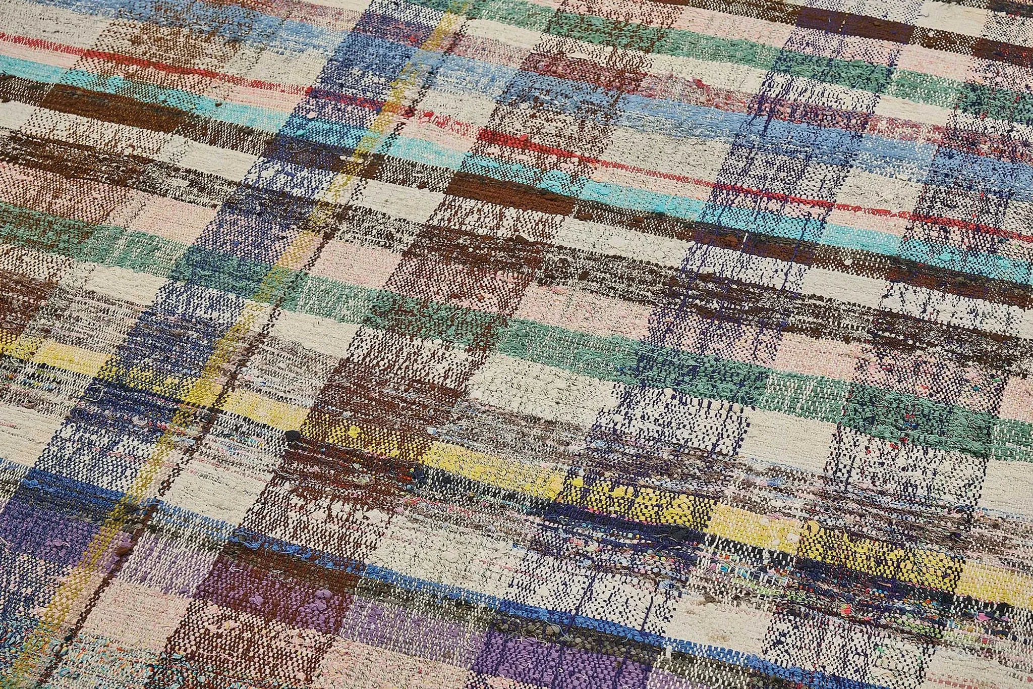 Turkish Handwoven Flatweave Chaput Kilim 193 cm x 295 cm