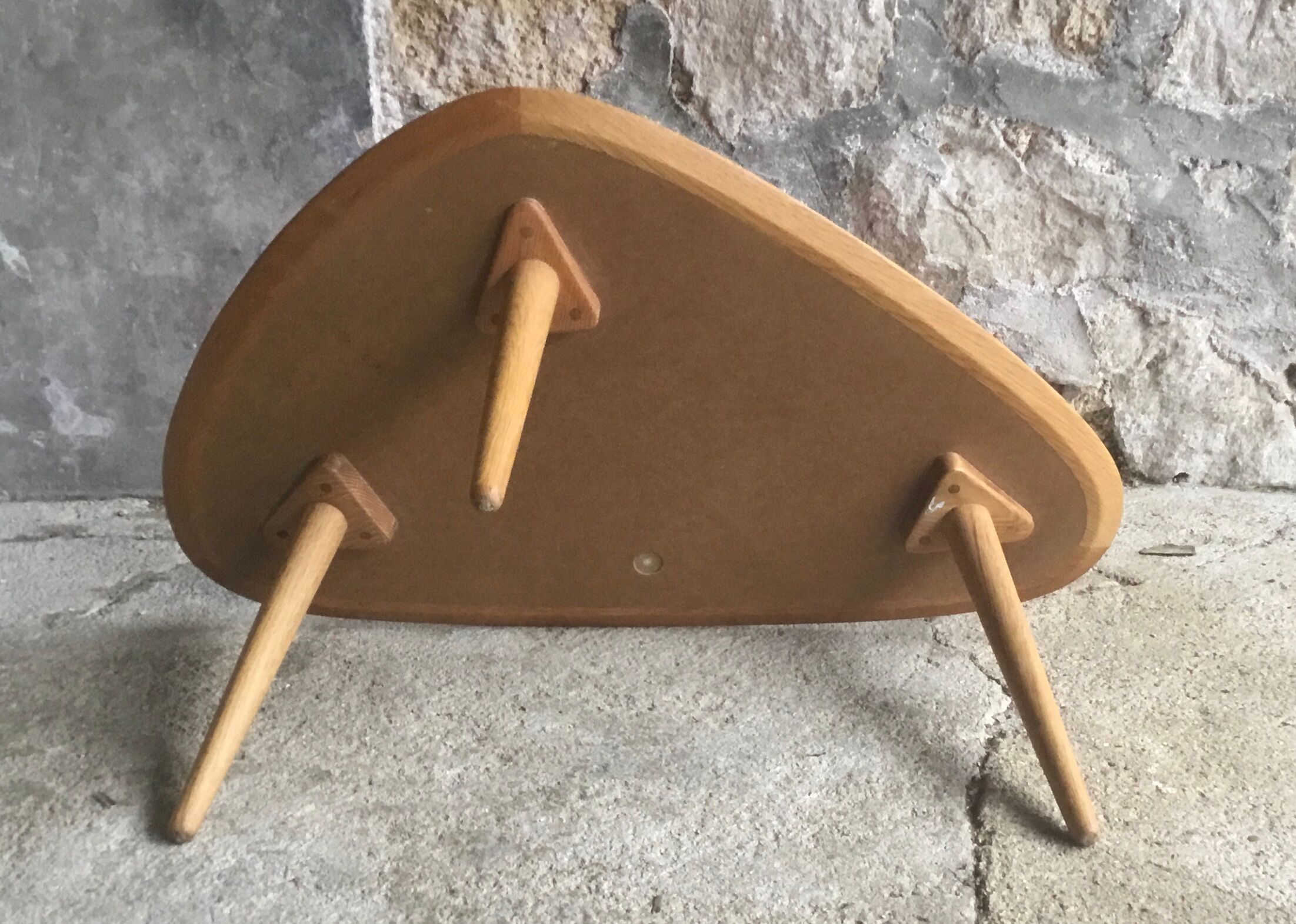 Red Edition Brand Red Fifties Tripod Table - Small Model