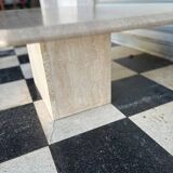 Table basse en travertin