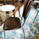 Vintage petal chair